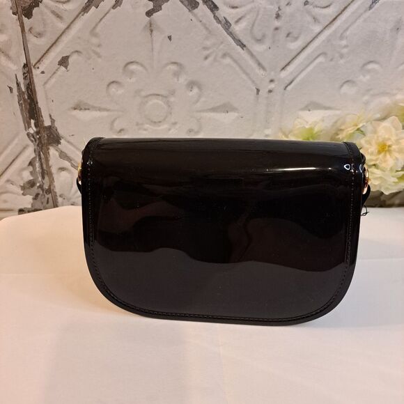 Mudd New Trendy Black Messenger Bag Crossbody Style Small Bag - Picture 3 of 9